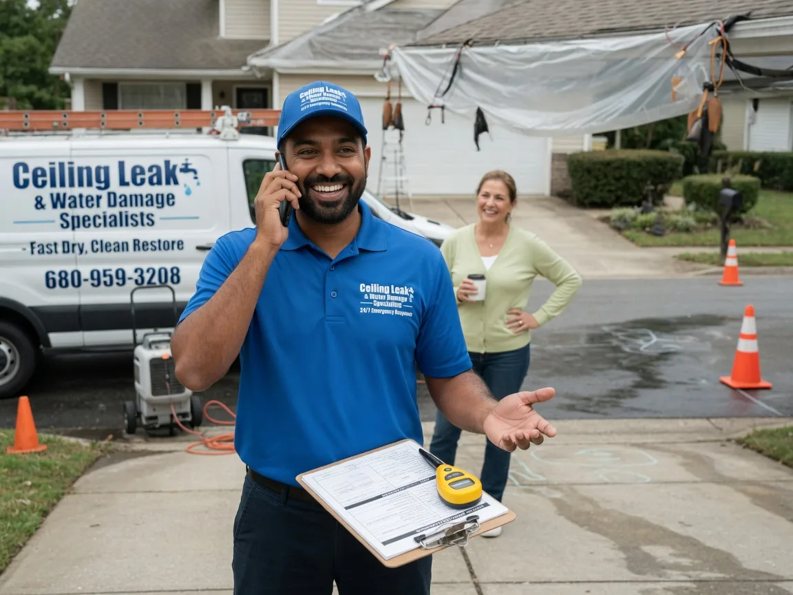 Ceiling Leak Cleanup Slanesville, WV FAQs